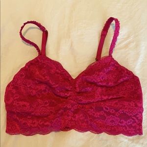 Magenta Lace PINK Bralette